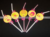 Tweety Birthday theme Straw toppers