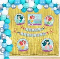 Mermaid Theme Gold Foil Kit 