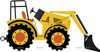 Tractor theme Cutout