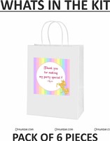Unicorn Theme Stickered Gift Bags