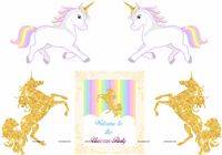 Unicorn poster pack of 5 
