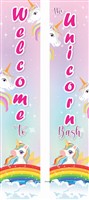 Unicorn Theme  Door Banners (Set of 2)