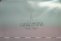 Unicorn Zip Lock A4 size Envelope