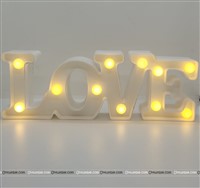 LOVE Marquee lights