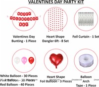 Valentine-Love Party Foil Kit 