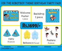 Vir The Robot Boy Mini Pack - Blue