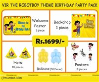 Vir The Robot Boy Party Pack