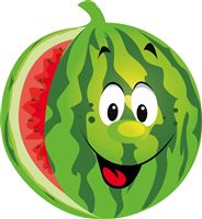 Smiling Watermelon Poster