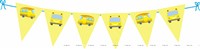 Wheels On a BusTheme Triangle Bunting (10 ft)